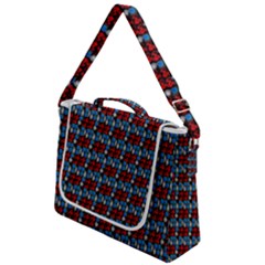 Red And Blue Box Up Messenger Bag by Sparkle