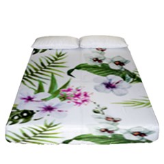 Summer Flowers Fitted Sheet (king Size) by goljakoff