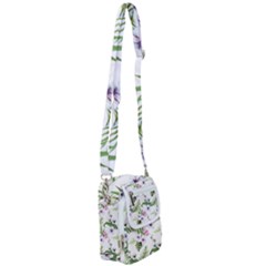 Summer Flowers Shoulder Strap Belt Bag by goljakoff