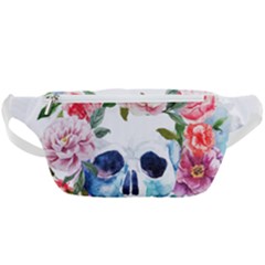 Skull And Flowers Waist Bag  by goljakoff