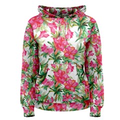 Pink Flowers Women s Pullover Hoodie by goljakoff