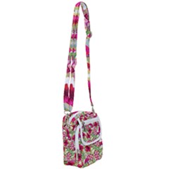 Rose Blossom Shoulder Strap Belt Bag by goljakoff