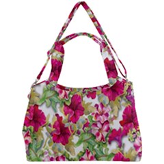 Rose Blossom Double Compartment Shoulder Bag by goljakoff
