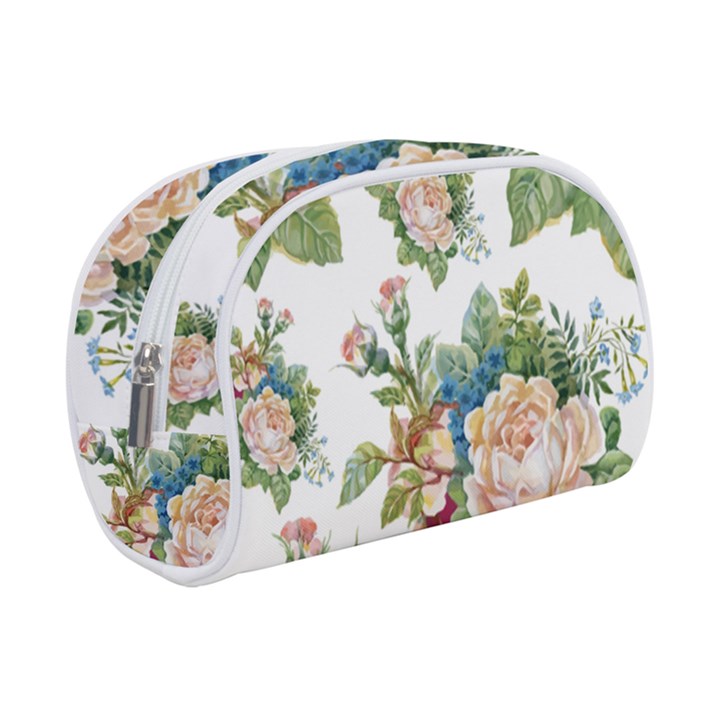 Vintage flowers Makeup Case (Small)