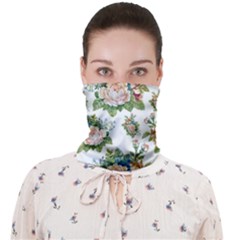 Vintage Flowers Pattern Face Covering Bandana (adult) by goljakoff
