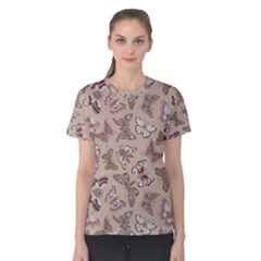 Butterflies Women s Cotton Tee