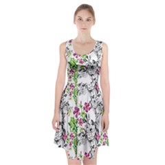 Flowers Racerback Midi Dress by goljakoff