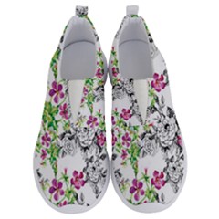 Flowers No Lace Lightweight Shoes by goljakoff