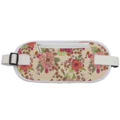 Vintage Garden Flowers Rounded Waist Pouch by goljakoff