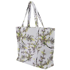 Spring Zip Up Canvas Bag by goljakoff