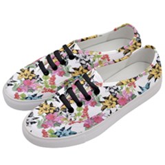 Summer Flowers Women s Classic Low Top Sneakers by goljakoff