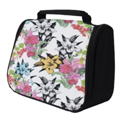 Summer Flowers Full Print Travel Pouch (small) by goljakoff