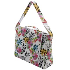 Summer Flowers Box Up Messenger Bag by goljakoff