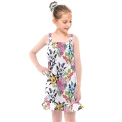 Summer Flowers Kids  Overall Dress by goljakoff