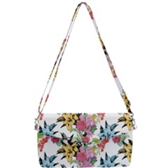 Summer Flowers Removable Strap Clutch Bag by goljakoff