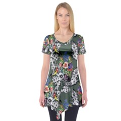 Garden Short Sleeve Tunic  by goljakoff