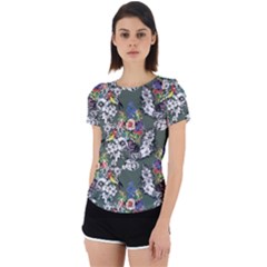 Garden Back Cut Out Sport Tee by goljakoff