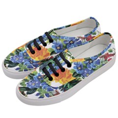 Flowers Women s Classic Low Top Sneakers by goljakoff
