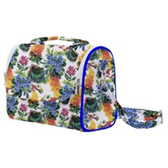 Flowers Pattern Satchel Shoulder Bag by goljakoff