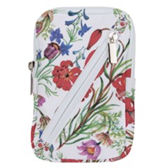 Summer Flowers Belt Pouch Bag (small) by goljakoff