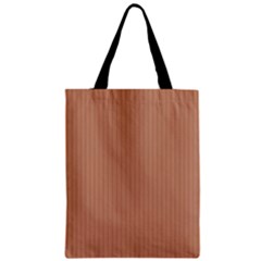Antique Brass Brown & Black -  Zipper Classic Tote Bag by FashionLane