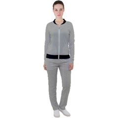 Silver Cloud Grey & Black - Casual Jacket And Pants Set