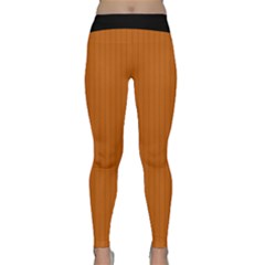 Alloy Orange & Black - Classic Yoga Leggings by FashionLane