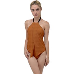 Alloy Orange & Black - Go With The Flow One Piece Swimsuit by FashionLane