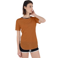 Alloy Orange & Black - Perpetual Short Sleeve T-shirt by FashionLane