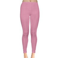 Amaranth Pink & Black - Leggings 