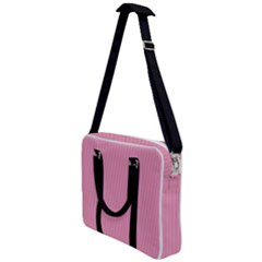 Amaranth Pink & Black - Cross Body Office Bag