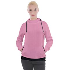 Amaranth Pink & Black - Women s Hooded Pullover