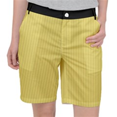 Arylide Yellow & Black - Pocket Shorts