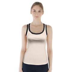 Antique White & Black - Racer Back Sports Top by FashionLane