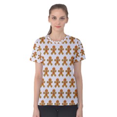 Gingerbread Men Women s Cotton Tee