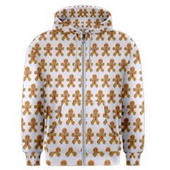 Gingerbread Men Men s Zipper Hoodie