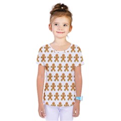 Gingerbread Men Kids  One Piece Tee