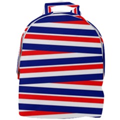 Patriotic Ribbons Mini Full Print Backpack