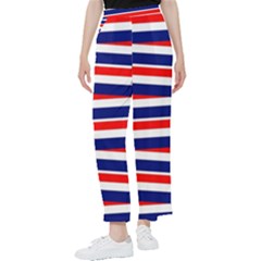 Patriotic Ribbons Women s Pants 