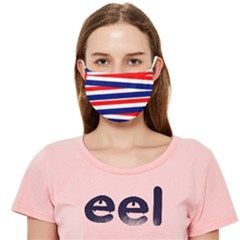 Patriotic Ribbons Cloth Face Mask (adult)