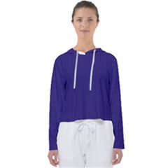 Berry Blue & White - Women s Slouchy Sweat by FashionLane