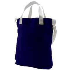 Berry Blue & White - Canvas Messenger Bag by FashionLane