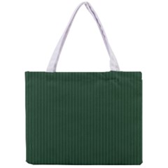 Eden Green & White - Mini Tote Bag by FashionLane