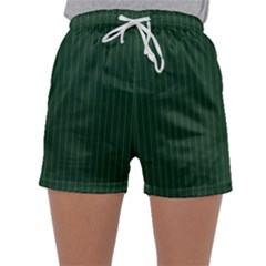 Eden Green & White - Sleepwear Shorts by FashionLane