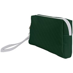 Eden Green & White - Wristlet Pouch Bag (small) by FashionLane