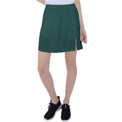 Eden Green & White - Tennis Skirt by FashionLane