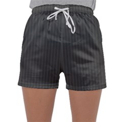 Beluga Grey & White - Sleepwear Shorts by FashionLane