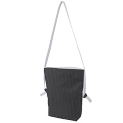Beluga Grey & White - Folding Shoulder Bag by FashionLane