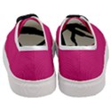 Peacock Pink & White - Women s Classic Low Top Sneakers View4