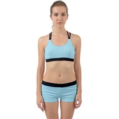 Blizzard Blue & Black - Back Web Gym Set by FashionLane